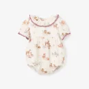 Organic Cotton Baby Bubble Romper